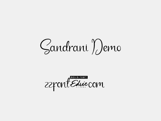 Sandrani Demo