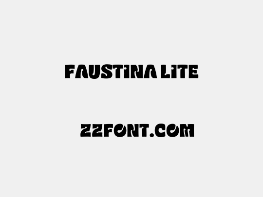 Faustina Lite