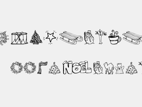 Janda Christmas Doodles