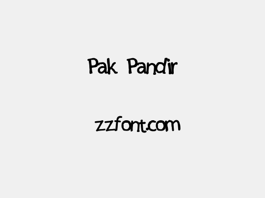 Pak Pandir