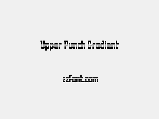 Upper Punch Gradient