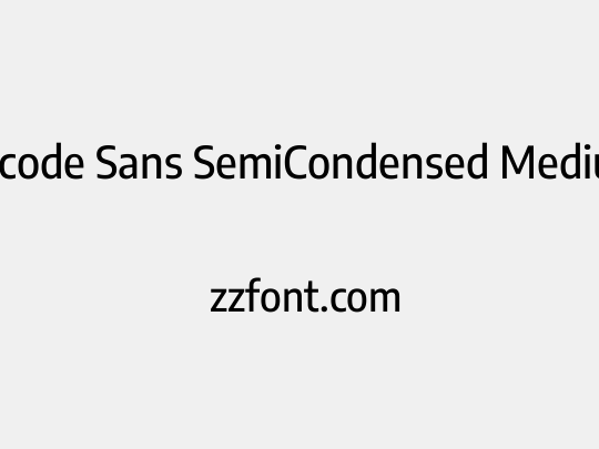 Encode Sans SemiCondensed Medium