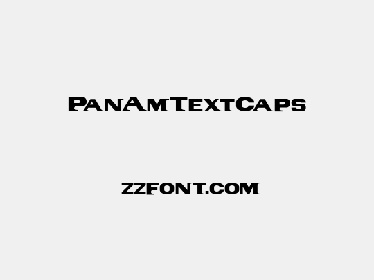 PanAmTextCaps