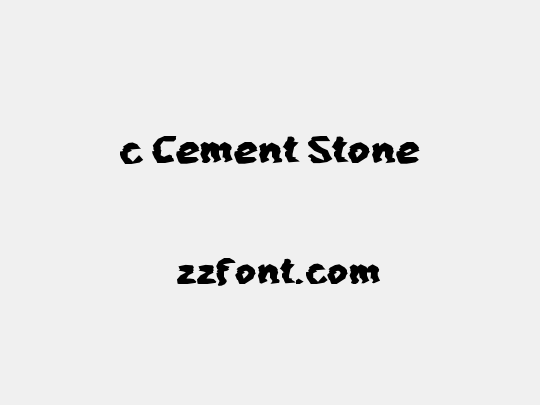 c Cement Stone