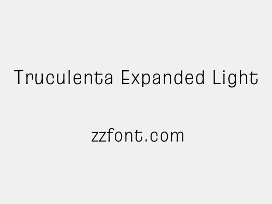 Truculenta Expanded Light