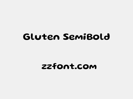Gluten SemiBold
