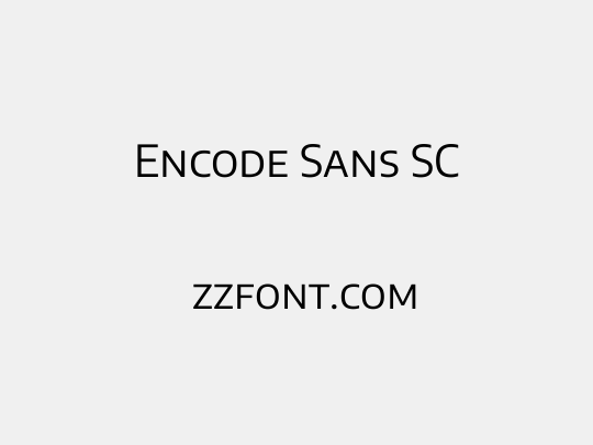 Encode Sans SC