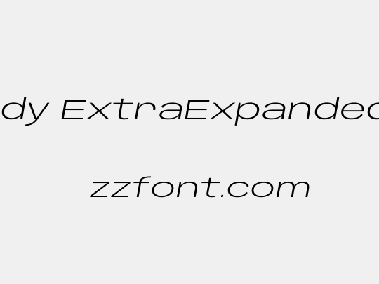 Anybody ExtraExpanded Light