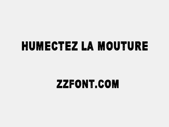 Humectez La Mouture