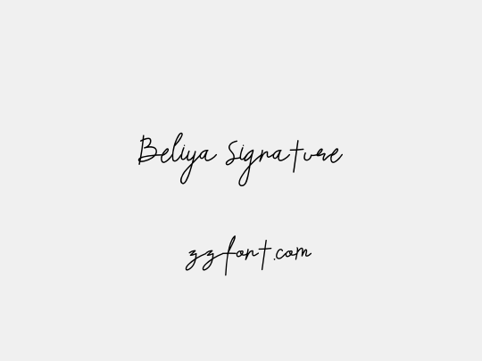 Beliya Signature