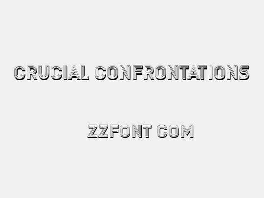 Crucial Confrontations