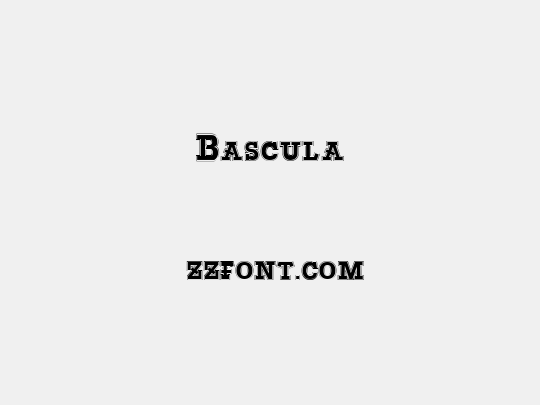 Bascula