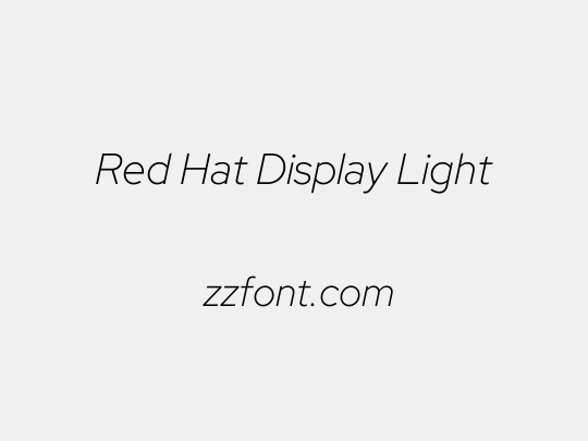 Red Hat Display Light