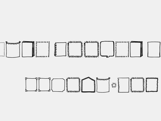 Tanaestel Doodle Frames 01