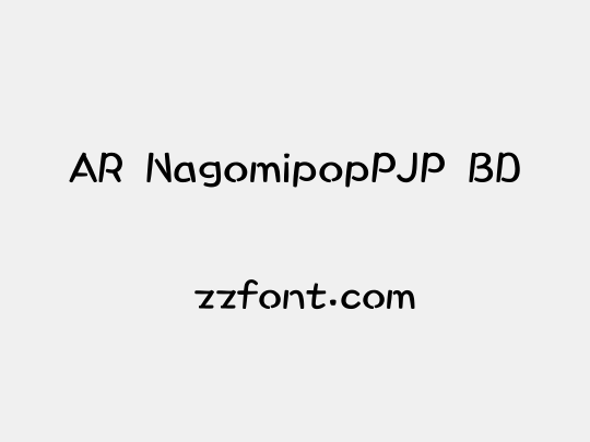 AR NagomipopPJP BD