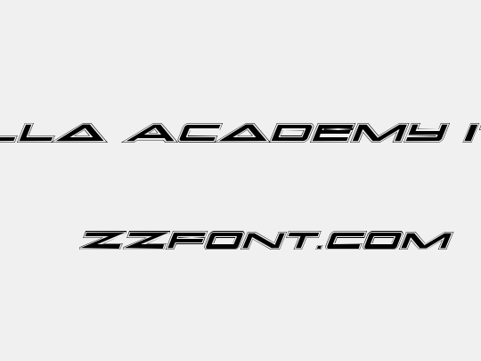 Capella Academy Italic