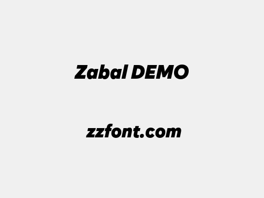 Zabal DEMO