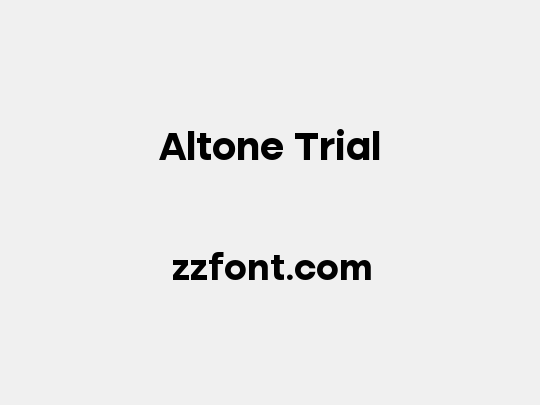 Altone Trial