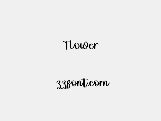 Flower