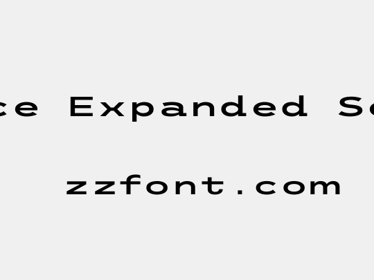 Trispace Expanded SemiBold