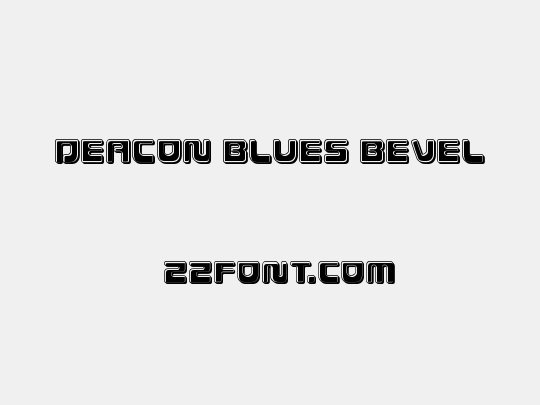 Deacon Blues Bevel