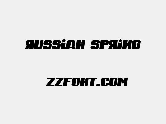 Russian Spring
