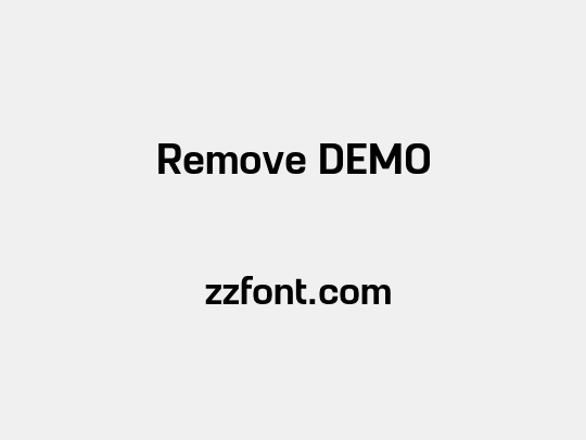 Remove DEMO