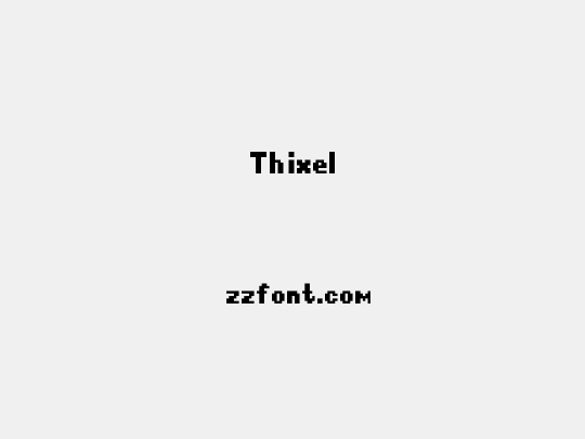 Thixel