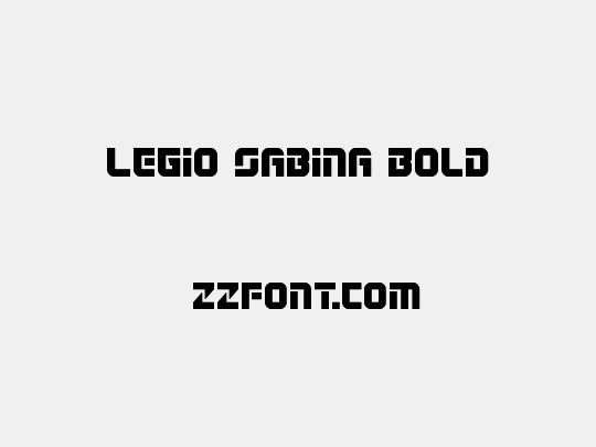 Legio Sabina Bold