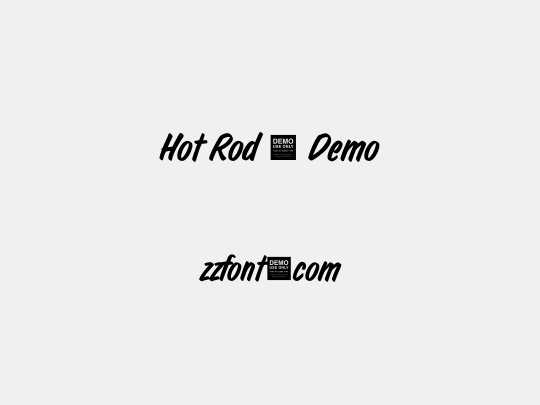 Hot Rod - Demo
