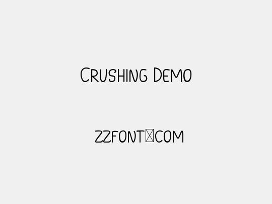 Crushing Demo