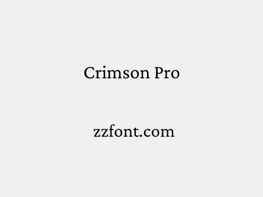 Crimson Pro