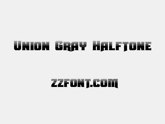 Union Gray Halftone