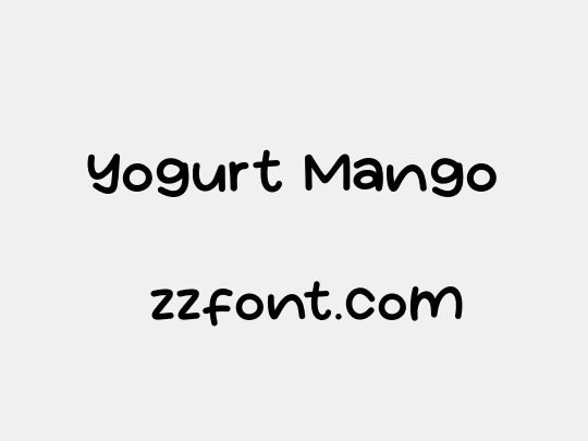 Yogurt Mango
