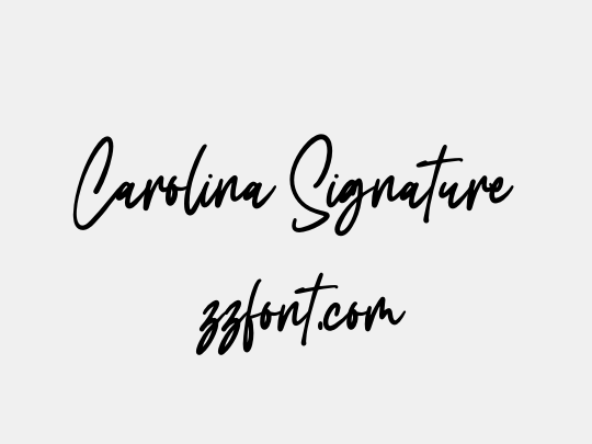 Carolina Signature