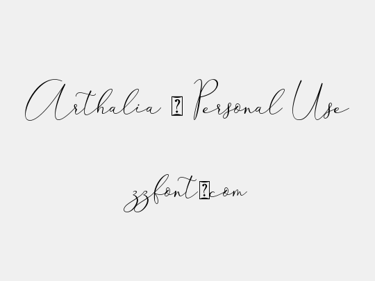 Arthalia - Personal Use