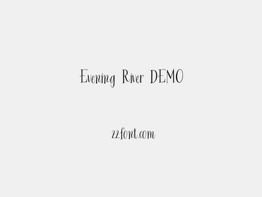 Evening River DEMO