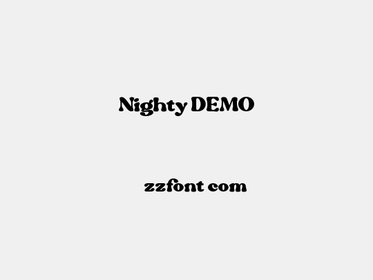 Nighty DEMO
