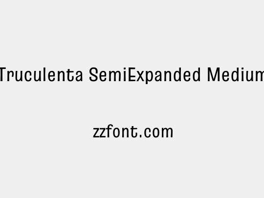 Truculenta SemiExpanded Medium