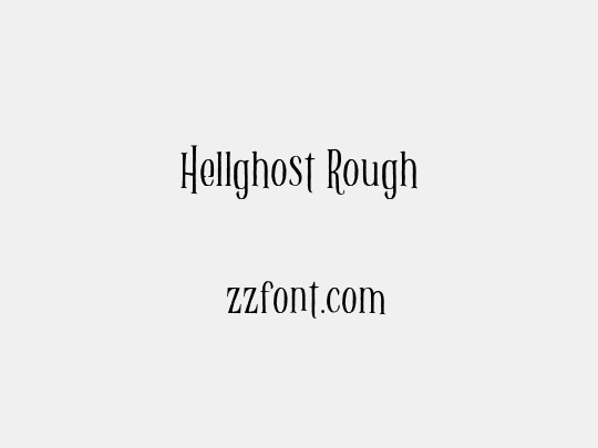 Hellghost Rough