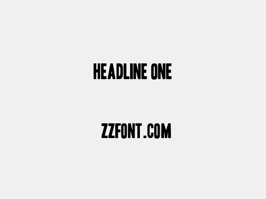 Headline One