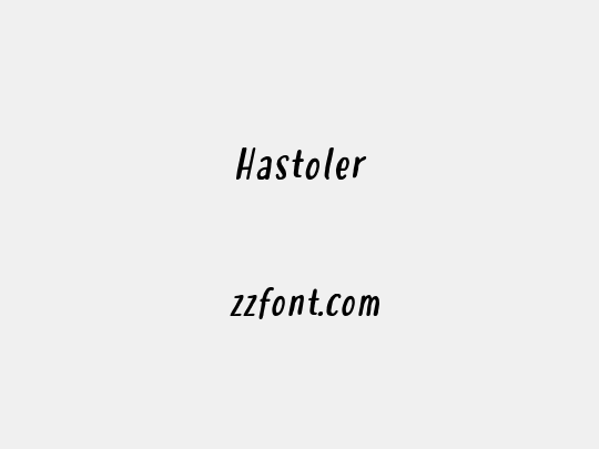 Hastoler