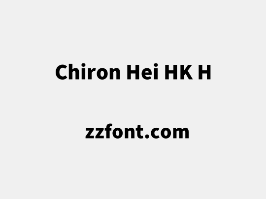Chiron Hei HK H