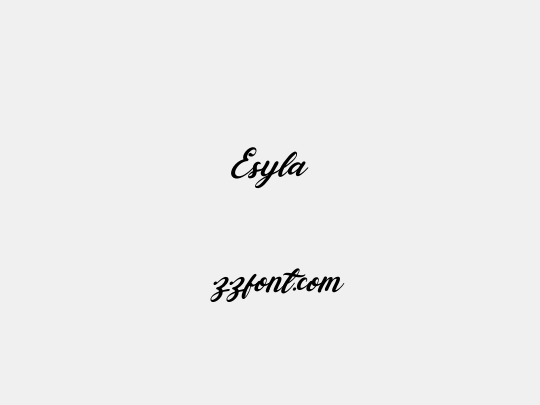 Esyla