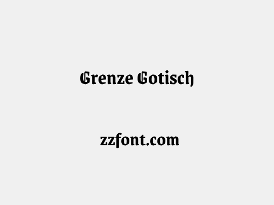 Grenze Gotisch