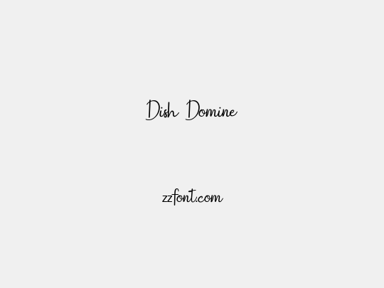 Dish Domine