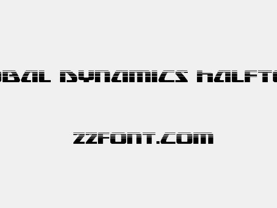 Global Dynamics Halftone
