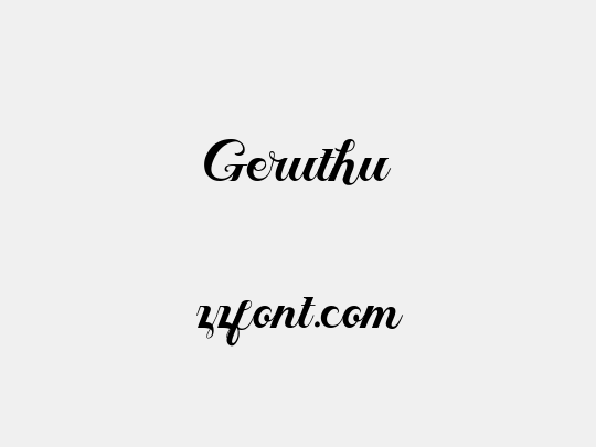 Geruthu