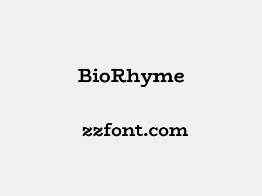 BioRhyme