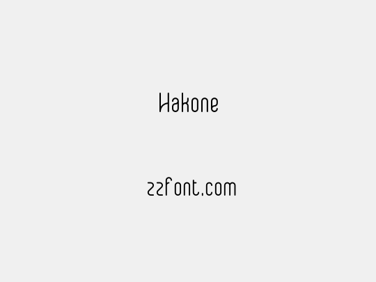 Hakone